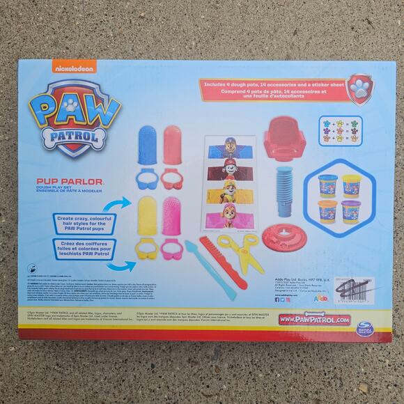 New Paw Patrol Pup Parlor play doh set - Picture 2 of 2